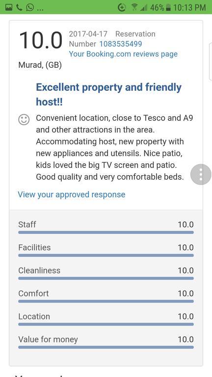 Jane'S Villa Free Parking Inverness Exterior photo